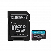   Transflash(MicroSDHC)64Gb Kingston Canvas Select Plus SDXC (SDCS2/64GB)