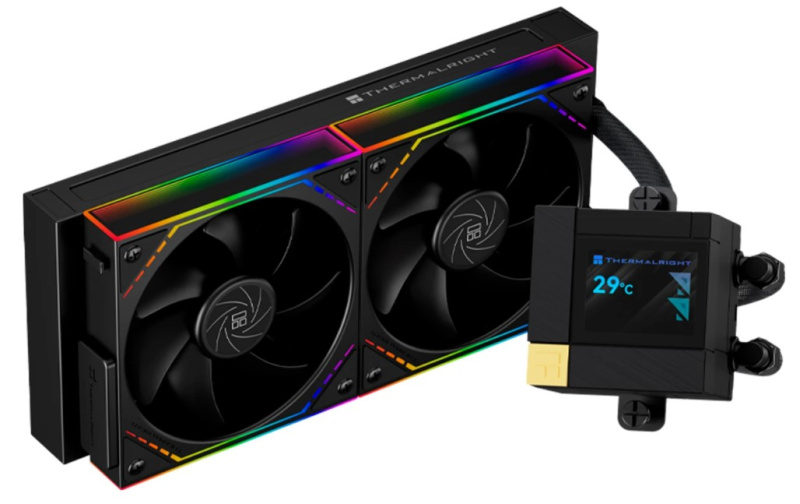 Водяная система охлаждения Thermalright Core Matrix 240 Vision ARGB (TRCM240VAB), Black
