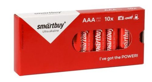 Элемент питания SMARTBUY LR3 AAA 10шт Ultra ALkaline Элемент питания SMARTBUY LR3 AAA 10шт Ultra ALkaline