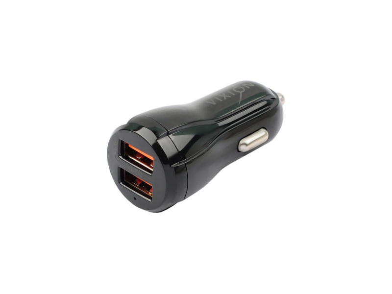АЗУ VIXION U25 QC 3.0 (1 USB/2.1A) черный (05389)