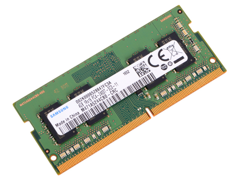 Память для ноутбука SO-DIMM DDR4 4096Mb 2666Mhz Samsung (M471A5244CB0-CTD)