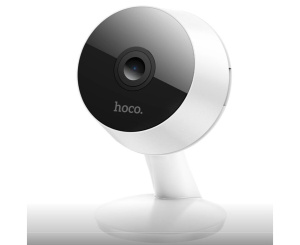 IP-камера HOCO, D3, двусторонняя голосовая связь, инфракрасное ночное видение, Wi-Fi, TF, цвет: белый