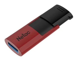 Носитель информации 128Gb, USB3.0 Netac U182 (NT03U182N-128G-30RE) Black/Red