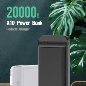 Внешний аккумулятор 20000mAh SOVO X10 черный