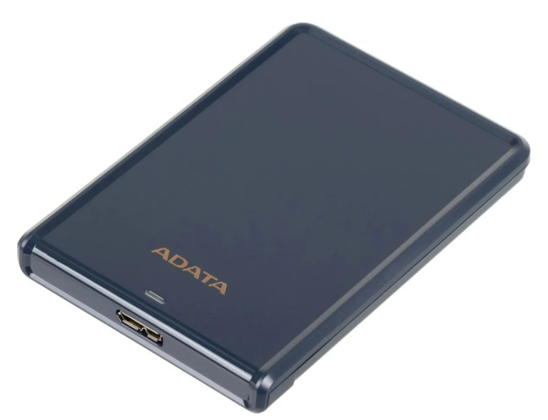 Портативный жёсткий диск 1000,0 Gb HDD A-DATA (AHV620S-1TU31-CBL), синий, 2,5", USB3.1