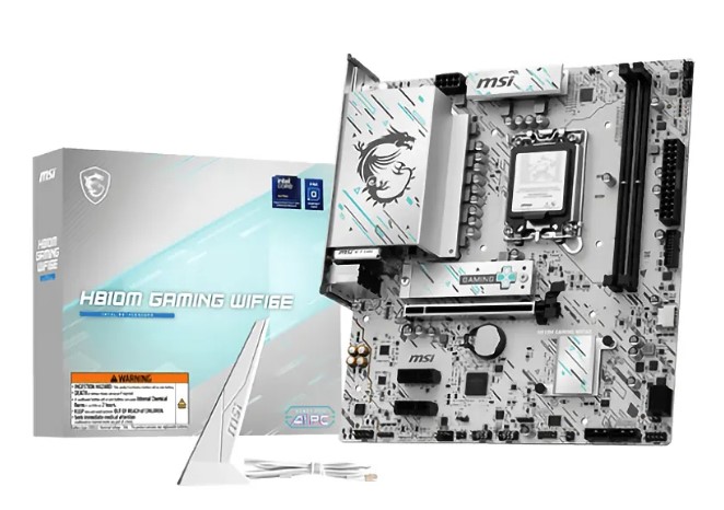 Материнская плата MSI H810M GAMING WIFI6E