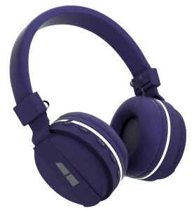Беспроводные наушники с микрофоном More choice HW15 (Purple),BT 5.0 200mAh