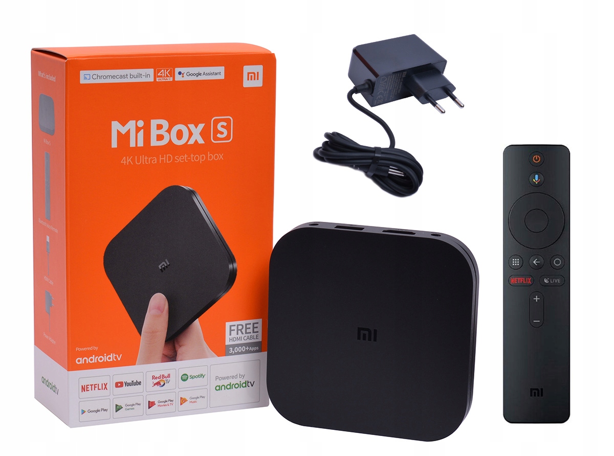 Купить Xiaomi Mi Box S Black