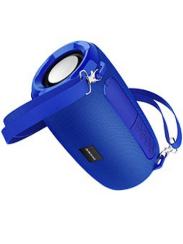 Колонка BOROFONE (BR4) Bluetooth/USB/MicroSD/FM/TWS (синяя) (178590)