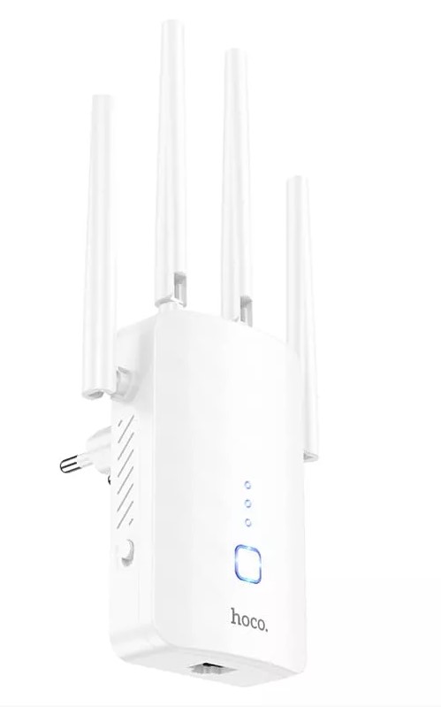 Репитер Wi-Fi сигнала Hoco HI35, до 300Мбит/с