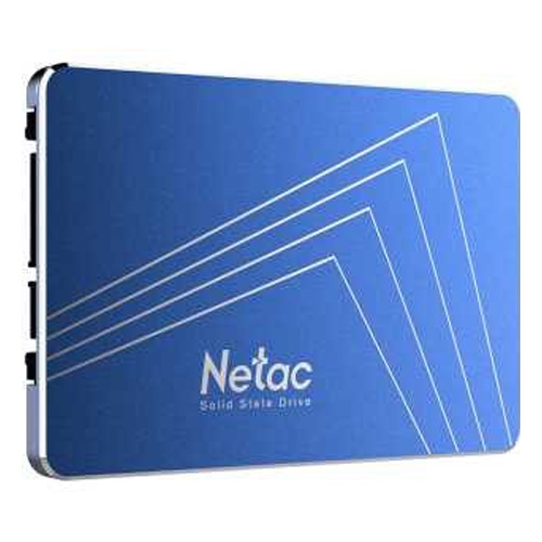Твёрдотельный накопитель 0256,0 Gb SSD Netac N600S (NT01N600S-256G-S3X), R-500Mb/s, W-400Mb/s