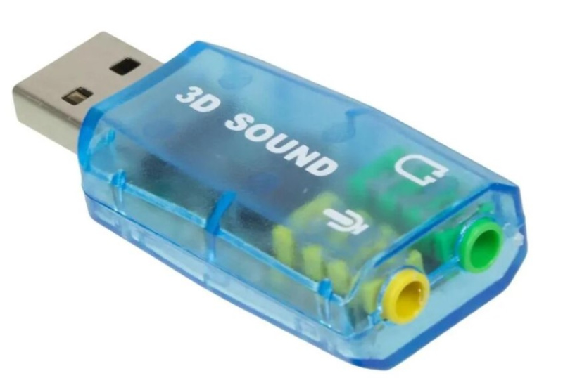 Звуковая карта USB TRUA3D (C-Media CM108) 2.0 Ret (ASIA USB 6C V)