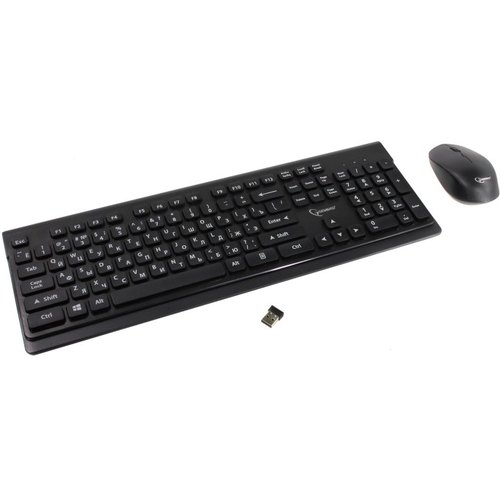 Комплект Gembird KBS-7200, Black, Wireless