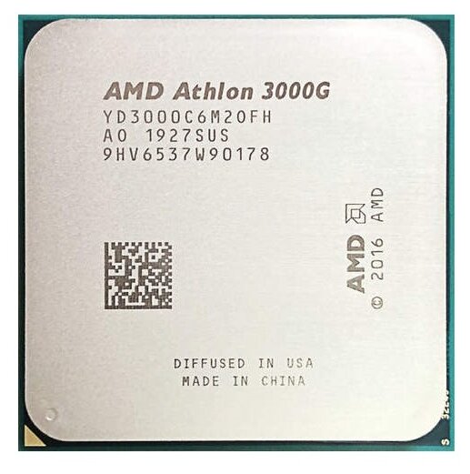 Процессор AMD AM4 Athlon 3000G 3.5GHz, OEM