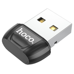 Адаптер bluetooth 5.0 HOCO, UA18, чёрный Адаптер bluetooth 5.0 HOCO, UA18, чёрный