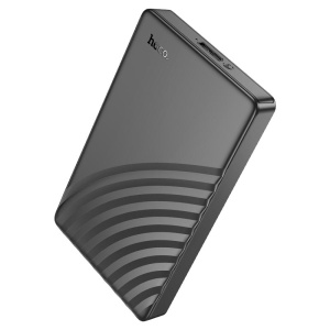 Контейнер 2.5" HOCO HB46, SATA - USB 3.0, пластик чёрный