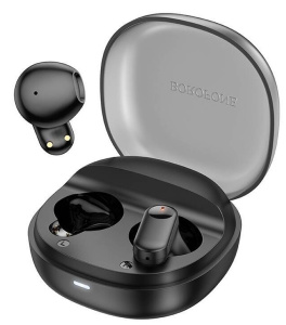 Наушники внутриканальные Borofone BW54, Lucky, Bluetooth, цвет: чёрный