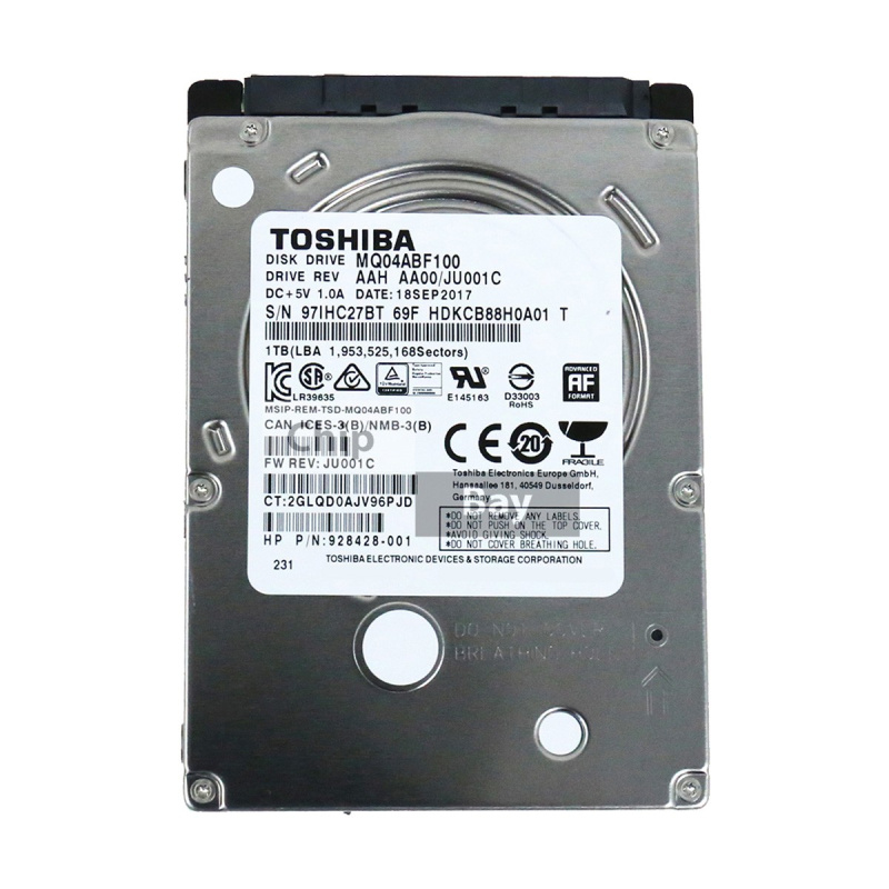 Жёсткий диск 2,5" 1000,0 Gb HDD Toshiba (MQ04ABF100) OEM