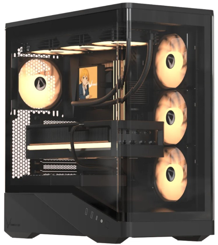 Корпус Formula V Crystal U9 PA Black