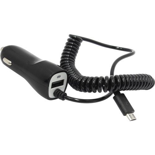 Автомобильное ЗУ Jet.A UC-S17 или S15 (microSB + USB ) Black