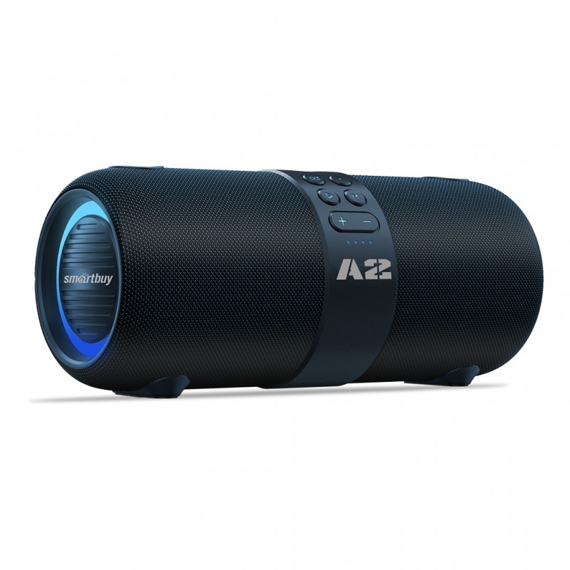 Колонки 2.0 Smartbuy A2, 28Вт, Bluetooth, MP3, FM-радио, темн.синяя (SBS-5380)