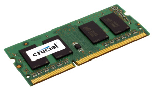 Память для ноутбука SO-DIMM DDR-III 4096Mb PC3-12800(1600Mhz) Crucial (CT51264BA160BJ.C8FPD) 1.5V