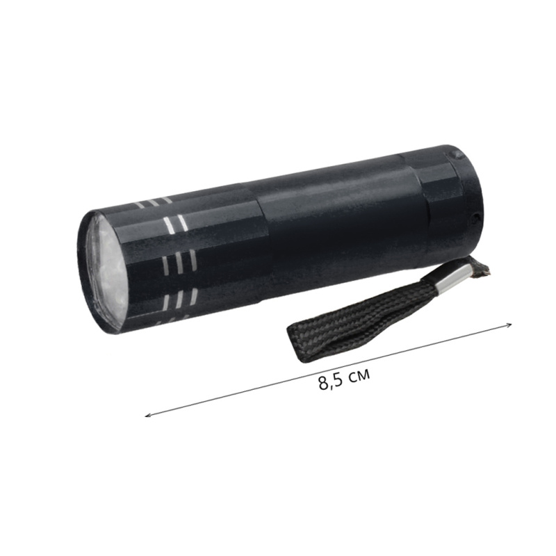 Фонарь ME MX-709 (9LED) черный ТЕХПАК (168674\172685\173612)