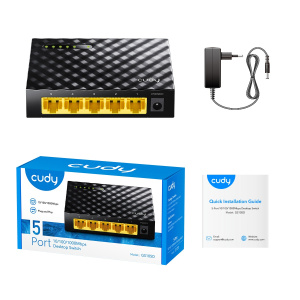 Коммутатор CUDY GS105D, 5port 10/100/1000 Mb