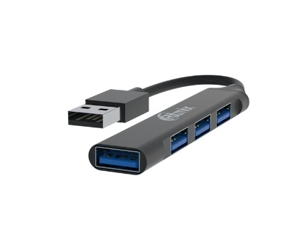 Концентратор RITMIX CR-4400, 4xUSB 3.0, 9,5 см.