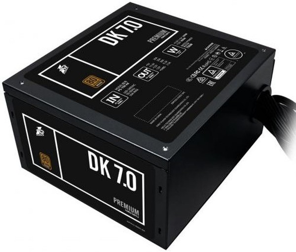 Блок питания ATX 700W 1STPLAYER DK (PS-700AX), 80 PLUS Bronze, ATX 2.4, APFC