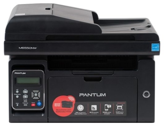 МФУ Pantum M6550NW 1200x1200dpi, 22 стр/мин,Wi-Fi, Ethernet (RJ-45) USB принтер/сканер/копир