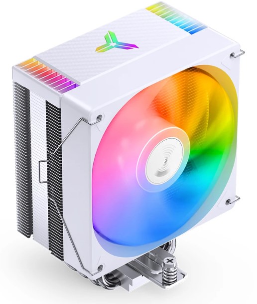 Кулер JONSBO CR-1000 Max V2 ARGB White LGA1851/1700/1200/115X/AM5/AM4 (TDP 230W, PWM, 120mm Dynamic Multi-Color LED Fan, 6 тепловых трубок)