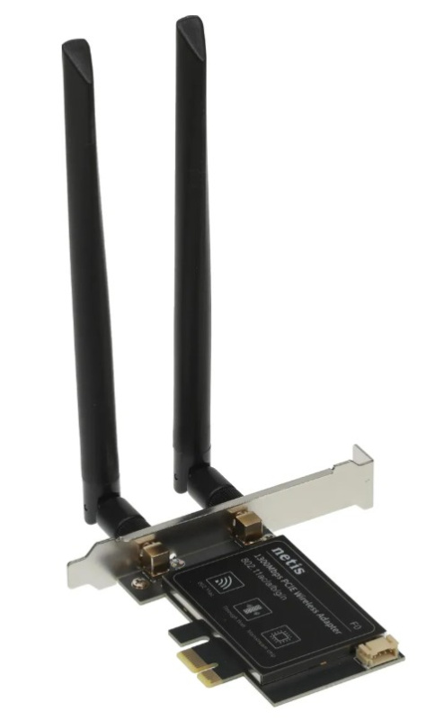 Беспроводной адаптер Wi-Fi Netis F0, PCI Express