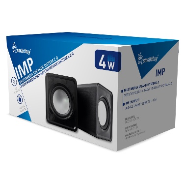 Колонки 2.0 Smartbuy IMP, 4Вт, регулировка громкости (SBA-5350)