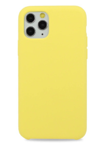 Силиконовый чехол для iPhone 11 PRO желтый