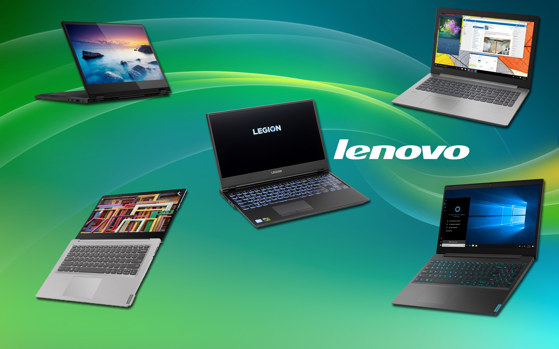 Большое поступление ноутбуков Lenovo