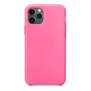 Силиконовый чехол для iPhone 11 PRO Max розовый