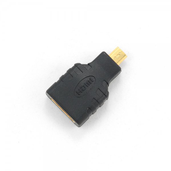 Переходник HDMI-microHDMI Cablexpert A-HDMI-FD, 19F/19M, золотые разъемы, пакет