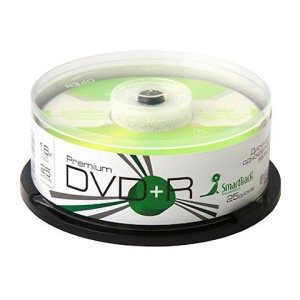 Диск DVD+R 4,7Gb SmartTrack 16x Cake Box ( 25 дисков)