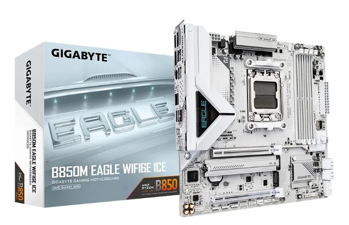 Материнская плата Gigabyte B850M EAGLE WIFI6E ICE