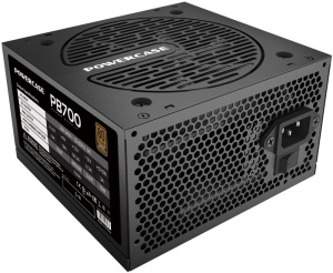 Блок питания ATX 700W Powercase PB700 (80 Plus Bronze, ATX 2.31, 700W, APFC, DC-DC,120mm Fan) (PS-700B-DC)