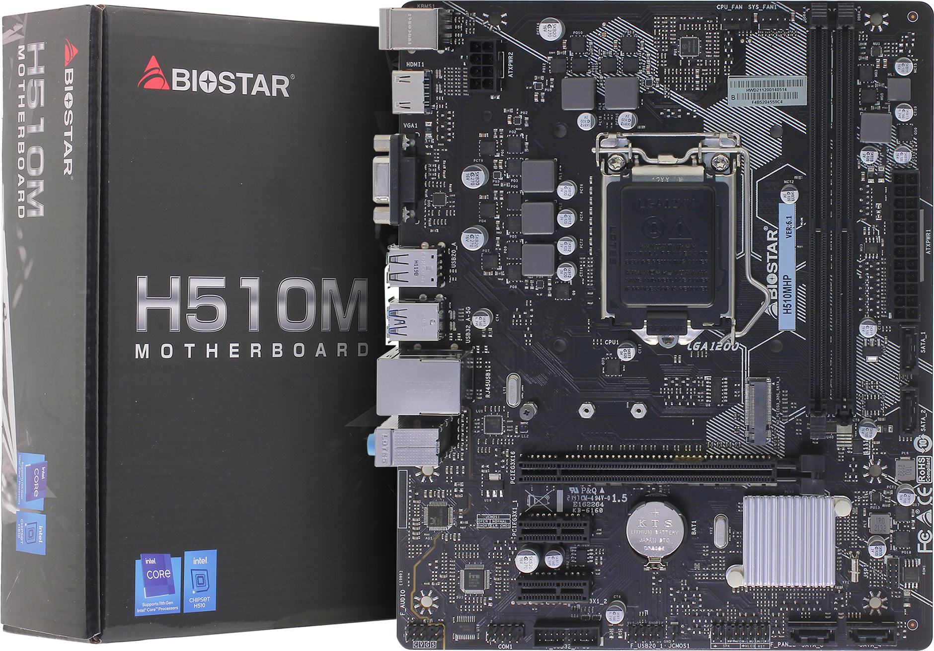 Материнская плата Biostar H510MHP 2.0