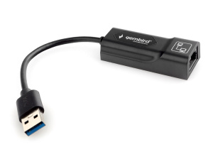 Сетевой адаптер Ethernet Gembird NIC-U5, USB 3.0 - Gigabit Ethernet adapter, AX88179A