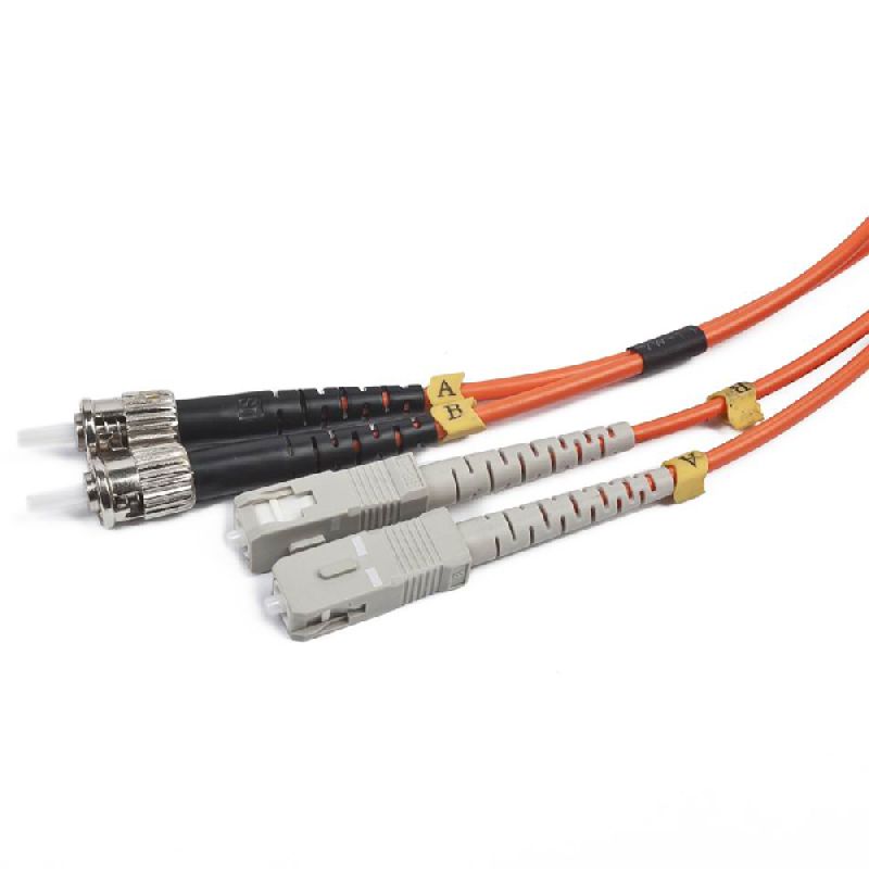 Cablexpert Двунаправленный мультимодовый оптоволоконный кабель, ST/SC, (50/125 OM2), 2 м. 