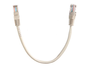 Патч-корд UTP cat 5e.  0,25 m