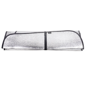 Шторка автомобильная HOCO, ZP3, Magnificent, 1450х700 мм, пластик, аллюминий, цвет: серый