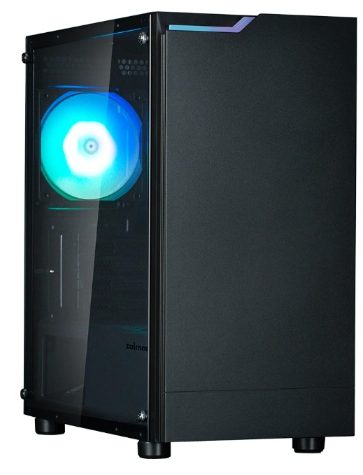 Корпус Zalman T4 Plus, M-ATX, черный