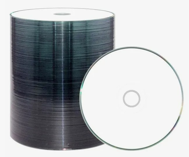 Диск CD-R 700Mb Full inkjet print (CMC) 52x Bulk (100 дисков)