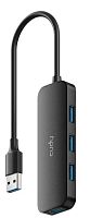 Концентратор USB Cudy UH40A, 4 USB3.0, 9,5см.