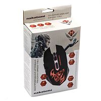 Мышь MROG-15U Nakatomi Gaming RF 2.4G Optical - игровая, 6 кнопок+ролик, USB